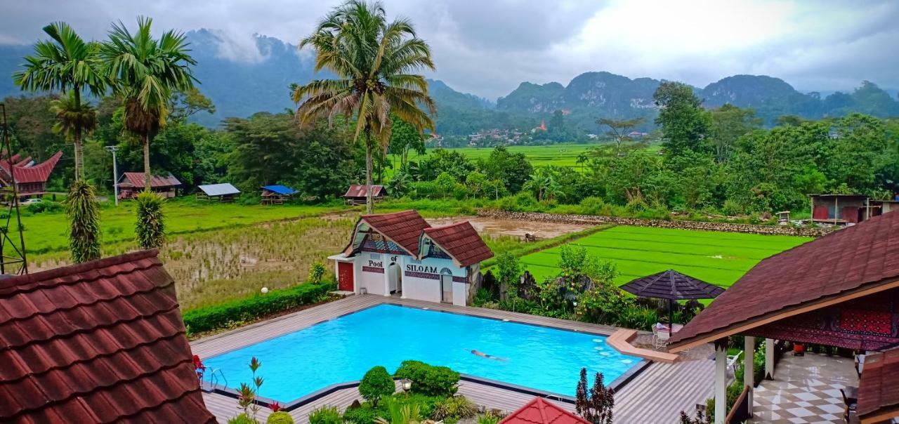 Toraja Torsina Hotel Рантепао Экстерьер фото
